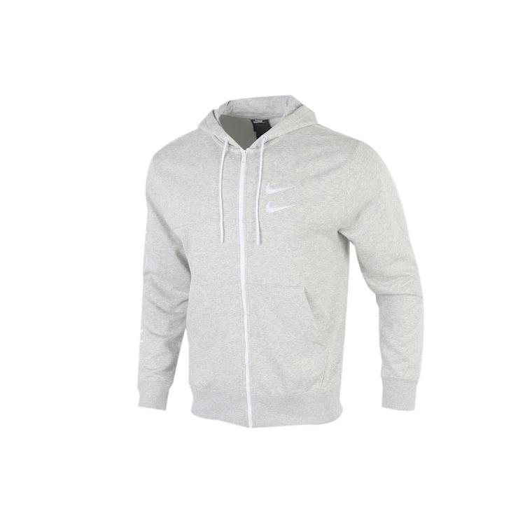 Nike Jackets Men's Heather Gray Hooded Moderate Instructor CU3927-050