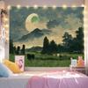 Healing Room Tapestry Background Wall Fabric For Bedroom Decor Dorm Hanging And Live Stream Backdrop Aesthetic Art