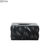Creative Uneven Texture Tissue Box Coffee Table Desk Decoration Minimalism Ceramic Tissue Box Bedside Table Paper Towel Case