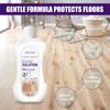 JUE-FISH Household Wood Floor Cleaning Liquid Decontaminating Decontaminating Perfuming Cleaner Polishing Quick-Drying Brightening Floor Stain Remover
