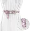 Fashion Adult Rhinestone Belt for Dress Sequins Waist Belt Locomotive Style Belt