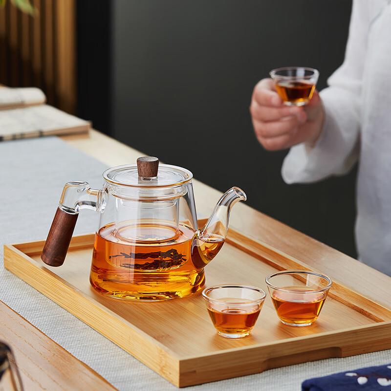 Meisini Thickened Glass Teapot with Filter