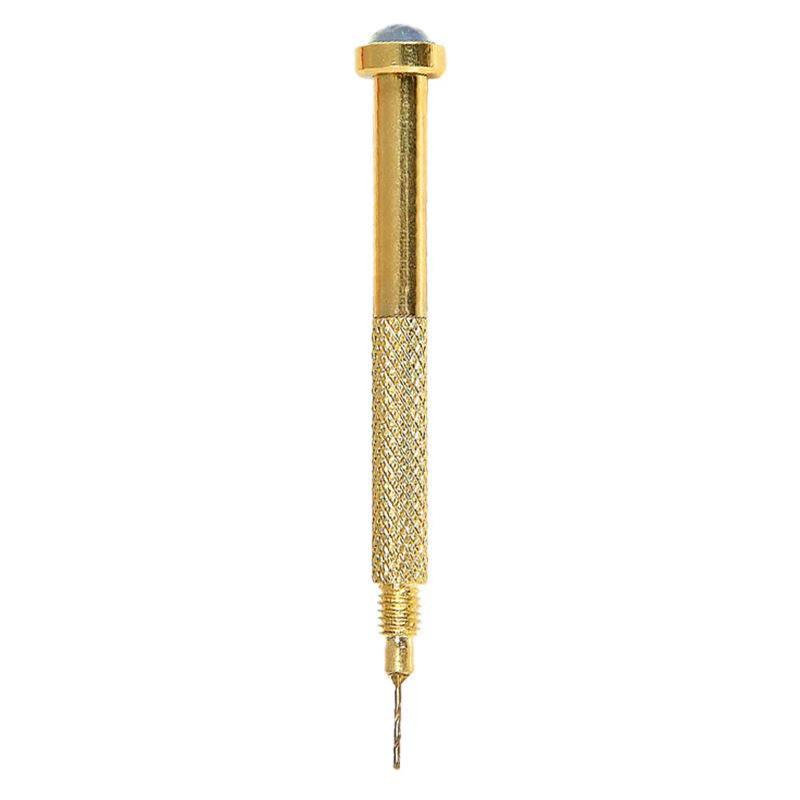 Zirconia Nail Art Charm Puncher: Alloy Hanging Ornament Tool for Salon Use