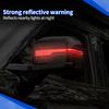 For BYD Leopard 5 2025+ Rearview Mirror Reflective Stickers Nighttime Reflective Decorative Sticker Accessories 2PCS