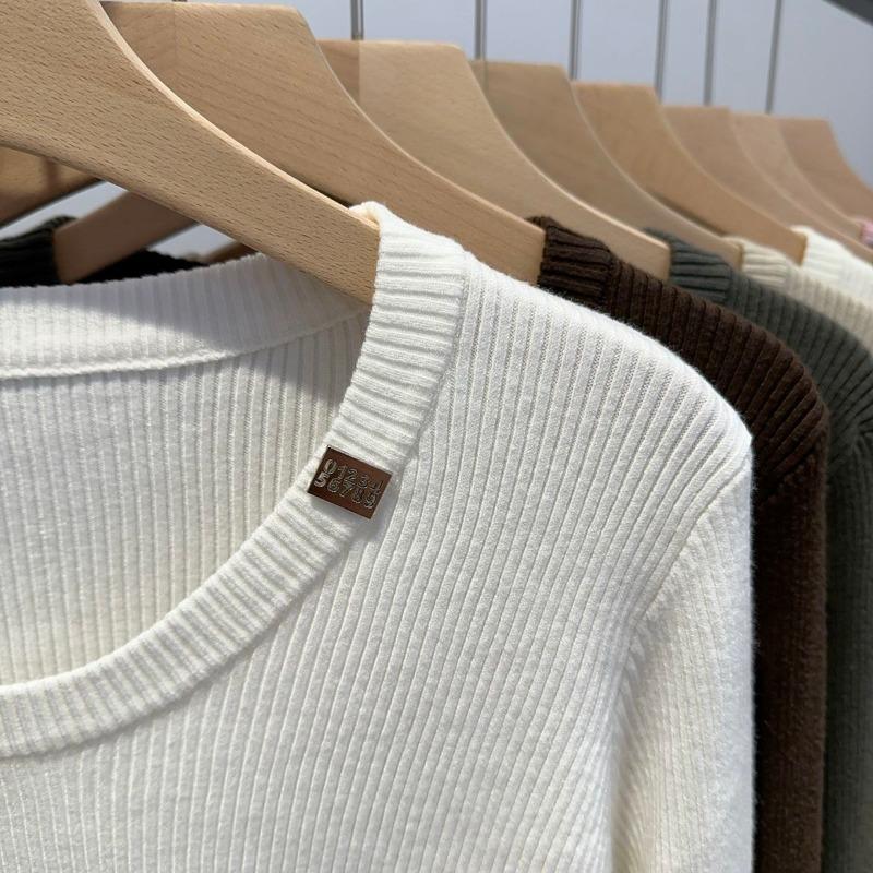 Blusas para Mulheres Camisas de Manga Comprida Inverno Tamanho Grande Lã Grossa Casual Algodão Blusa Solta Tops Pulôver