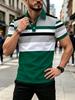 New Men's Polo Shirt with Unique Creative Prints, Suitable for Casual Sports and Daily Commutes, Cool and Comfortable, a Perfect Gift