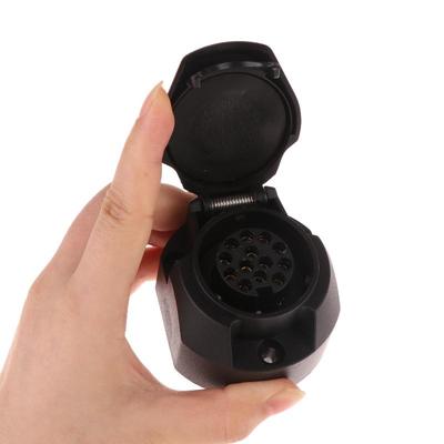 12V Towing Connector Adapter 13Pin Round Socket for Trailer Caravans