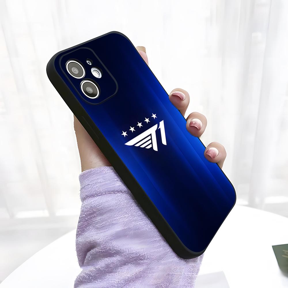 

SKT T1 ESports Phone Case For IPhone 17 Pro Max 15 Pro 16 14 Plus 12 13 Mini 11 Pro Shockproof Soft Cover iPhone11Pro