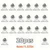 30pcs Mini Disco Ball Ornaments Reflective Glass Silver Baubles for Mardi Gras Disco Party Decor Sparkling Christmas Tree Gift