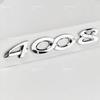 Old 3D ABS Rear Trunk Number Emblem Badge for Peugeot 2008 3008 4008 5008 Car Accessories T2