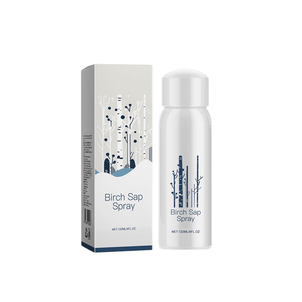 Birch Sap Spray Hydrating Nourishing Soothing Repairing Toner Pre-makeup Moisturizing Skin Care Spray 120ml