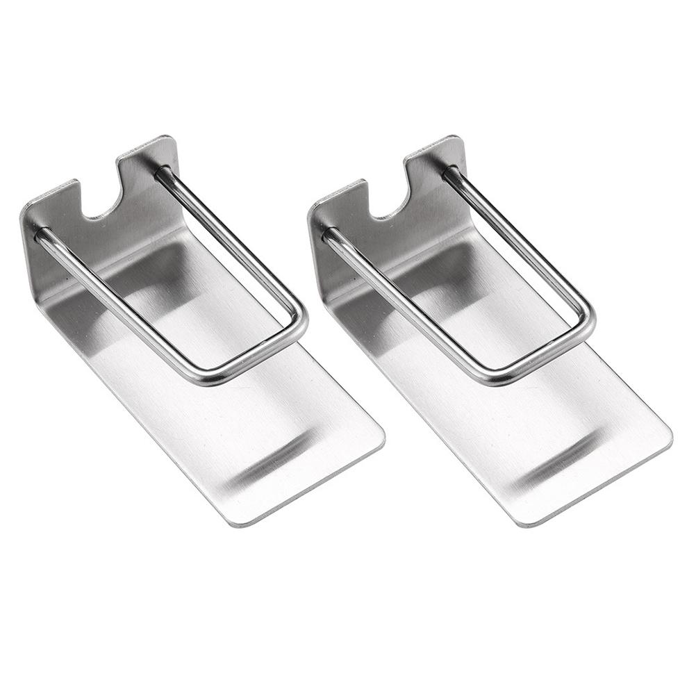 

2 шт. Подставка-держатель для зубных щеток из нержавеющей стали, настенный, на присоске, самоклеящийся, органайзер для ванной комнаты и душа, семейное сухое хранение