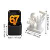 Funny Halloween Annoying Gift Box Creative Pop-Up Surprise Toys Number 67 Desk Decoration  Easter