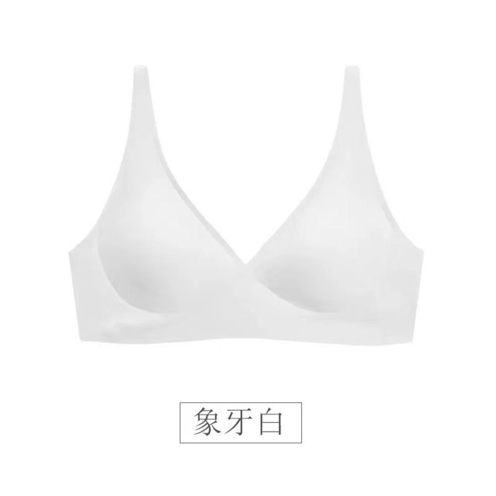 Women Leopard Print Sexy Wireless Bra, Soft Skin-Friendly Anti-Sagging Comfortable Lingerie