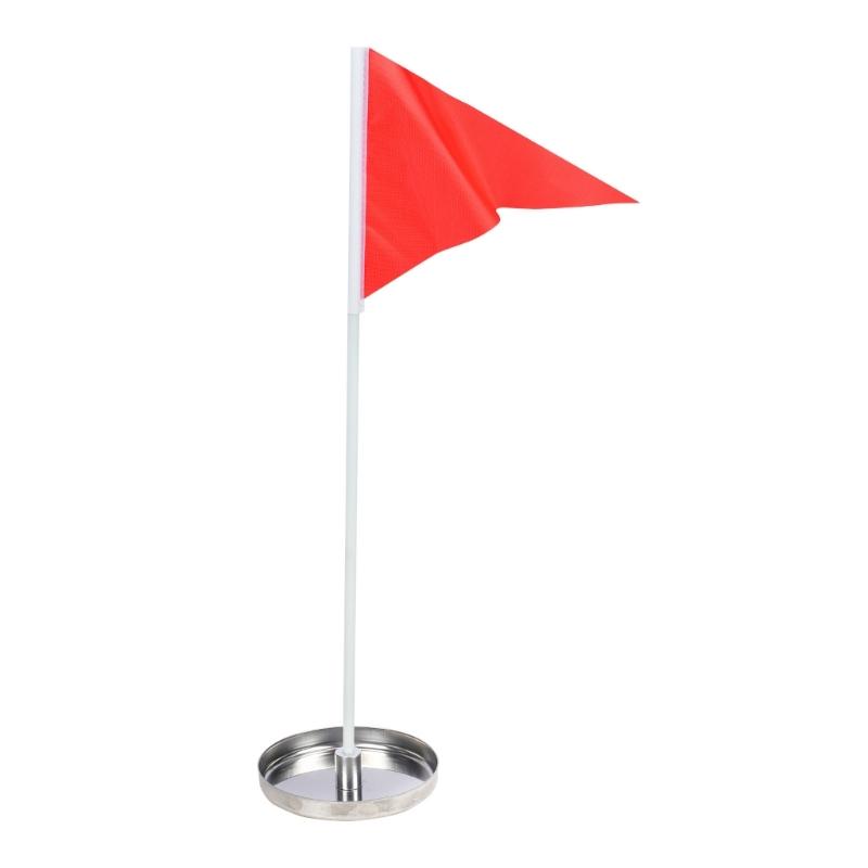 

Golf Practice Equipment Flag Holder Detachable Golfs Hole Cup And Flag for Indoor Outdoor Office Yard Easy to Use 1