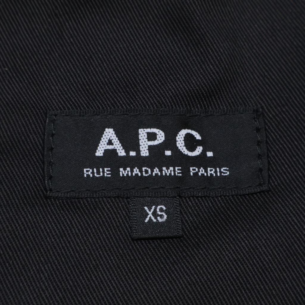 A.P.C. Indigo 100% Cotton Denim Jacket Jacket XS IndigoUsed