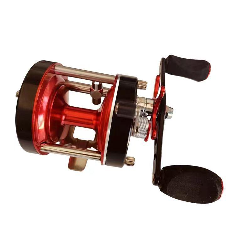Lei Qiang Full Metal 7-Bearing Drum Reel for Left/Right Hand, Boat & Sea Fishing - Model BF40, BF50, BF60.