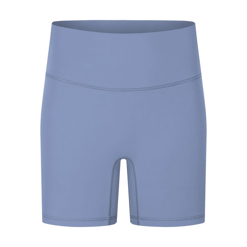 Nude Feel High Waist Yoga Shorts Outwear Thin Quick-Drying Sports Shorts Women's Tight Three-Point Fitness Shorts Women's Hip Lifting