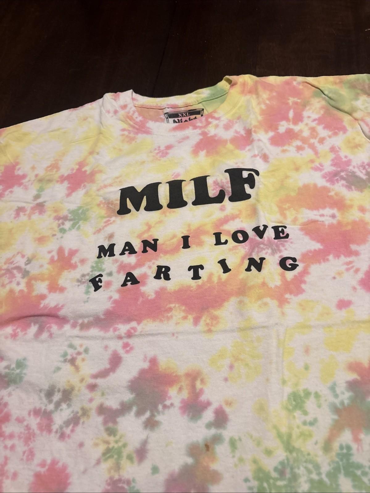 MILF (MAN I LOVE FARTING TEE SHIRT Unisex T-Shirt S