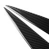 2Pieces Headlight Eyebrow Eyelid Cover Premium Replaces Car Accessories Spare Parts Carbon Fiber for