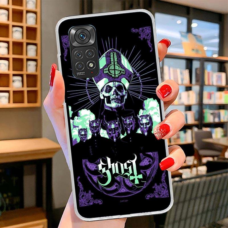 Ghost Papa Emeritus Cover Phone Case For Xiaomi Redmi Note 15 14 13 12 11 10 Pro Plus 14S 12S 11S 11T 11E 10S Soft Fundas Shell