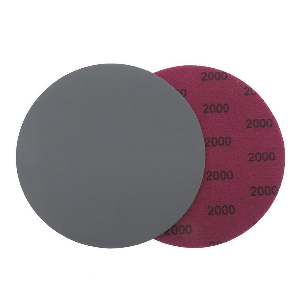 25pcs 5 Inch Hook&Loop Wet/Dry 1000 1500  3000 5000 Grit Sandpaper Disc