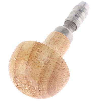 Jewelers Pin Vise Vice Wooden Handle Twisting Wire Wrapping Drill Kit