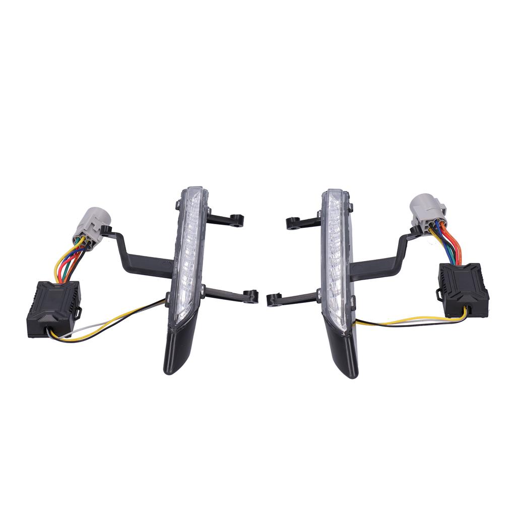 LED DRL Varselljus Dynamisk Rinnande Dimljus Körsignal Lampa Passar för Mazda CX 30 2020 2021