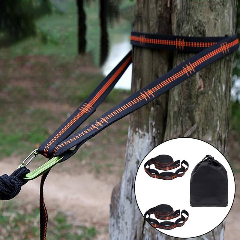 Hammock Straps Max Bearing 400Kg Yoga Swing Hanging Belt Nylon Adjustable Hanging Straps Garden Yard Yoga Hammock Rope Strap