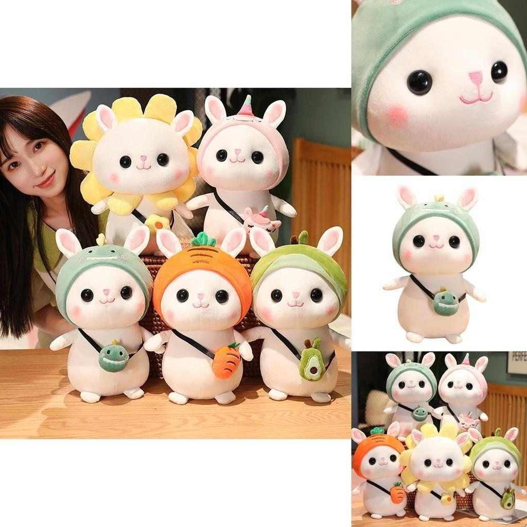 8/15.7in Rabbit Plush Toys | Soft Stuffed Animal Dolls | Kids Gift
