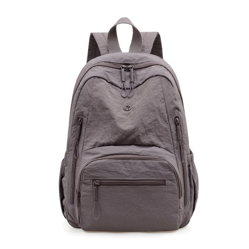 Schoolbag spring simple new casual backpack sports travel backpack large capacity nylon college bag