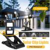 Motion Sensor Solar Outdoor Lights 360 Degree Rotatable Solar Security Light IP65 Waterproof Motion Sensor Clip Lamp For Porch