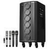 Malata M+9797 Portable High-Power Karaoke Bluetooth Trolley Speaker (CN Version)