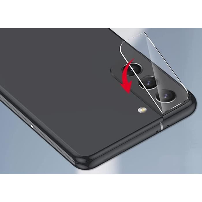 Camera Protection - Phonillico - Samsung S22 5G - Pack of 2 - Tempered Glass - Scratch-resistant