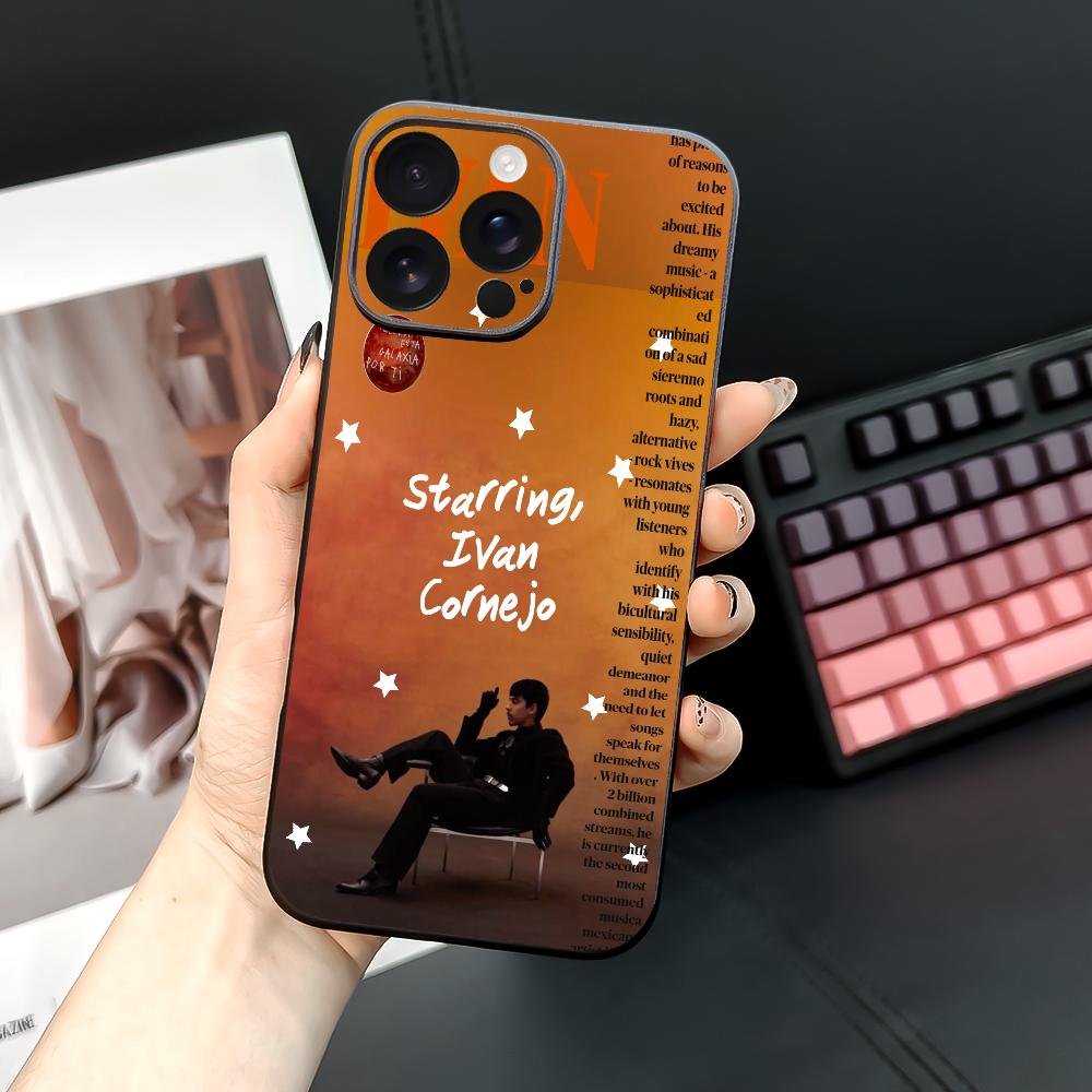 Rapper L-lvan C-Cornejo Phone Case For iPhone 16 15 14 13 12 11 PRO MAX PLUS Mini TPU Soft To Skin-friendly Case