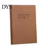 2027 Daily Planner Monthly Agenda, Vintage Sheepskin Texture Cover, Thick Paper Journal Notebook Book for Business Office And Personal Academic Task