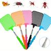 Retractable Stainless Steel Indoor Fly Swatter – Extendable Bug Zapper with Ergonomic Handle