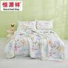 Hengyuanxiang Floral Antibacterial Summer Quilt