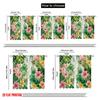 2 Stück, 2D-Flachdruck Minimalistische Vorhänge Tropical Bloom Vielseitiges Polyester (ohne Stange) Heimdeko Ideal für Schlafzimmer Wohnzimmer
