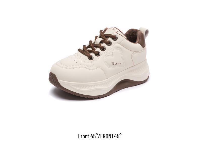 Women's Breathable Spring 2025 Casual White Sneakers - Versatile Non-Slip Travel Shoes (LF1152M)