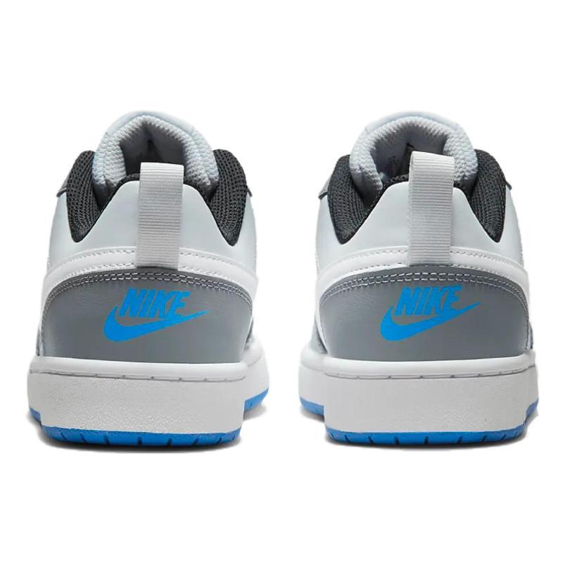 Nike Court Borough Low 2 SE 'Pure Platinum Photo Blue' GS Sneakers BQ5448-019