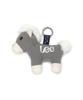 LEE Pony Doll Keyring Gray