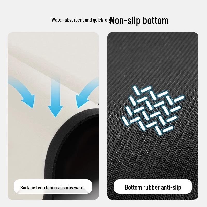 Cartoon Diatom Mud Wear-Resistant Non-Slip Bathroom Floor Mat