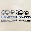 car Suitable For Lexus Car Rear Trunk Badge Logo Car Steering Wheel Car Emblems Replacement LX470 Auto Accessories
