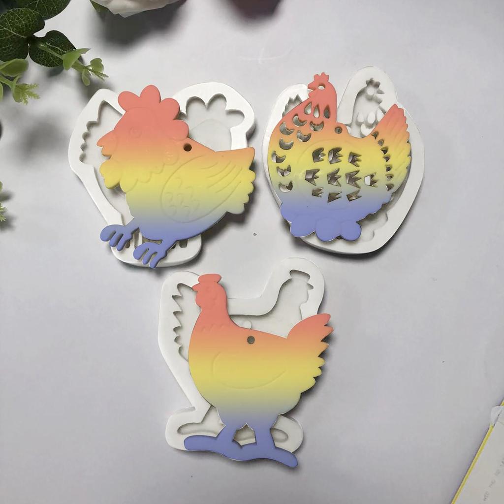 Easter Chicken DIY Chocolate Cake Baking Tool Silicone 