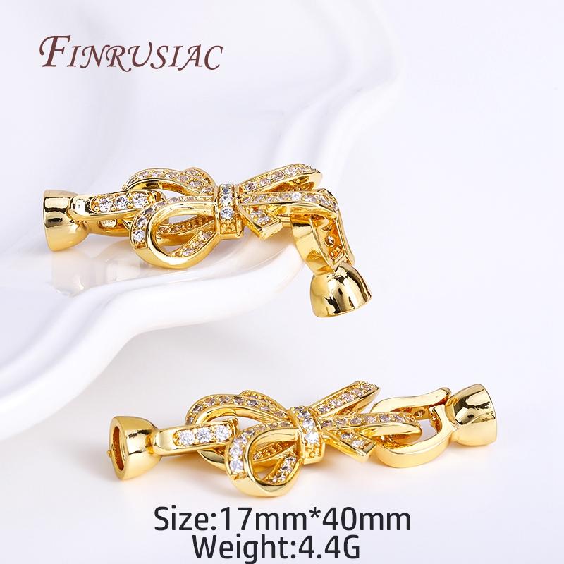 18K Gold Plated Connector Clasps For Bracelets Necklaces Making,Clasps For Jewelry DIY Accessories,End Clasp
