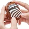 8 Key Mini Wood Kalimba High Quality Exquisite Finger Thumb Piano Marimba Musical Good Accessories Pendant Gift