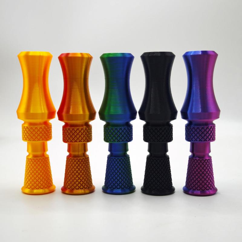 Outdoor Hunting Duck Call Whistle 3D Printed Mallard Pheasant Caller Decoy Ducks Commander Duck Hunting Whistle Bring 5 Sounds