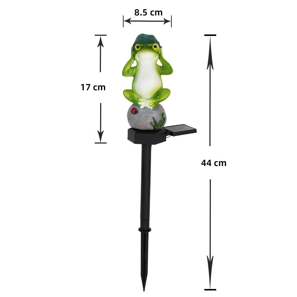 

Солнечный светодиодный светильник из смолы в виде птицы для улицы, сада и детского сада