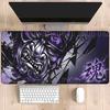 Anime Ghost Face Cartoon Nonslip Base Mouse Pad Hd Printing Samurai Devil Mask Gaming Mousepad Office Overlock Esports Desk Mat